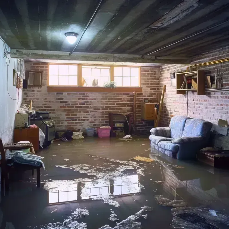 Flooded Basement Cleanup in Stanaford, WV